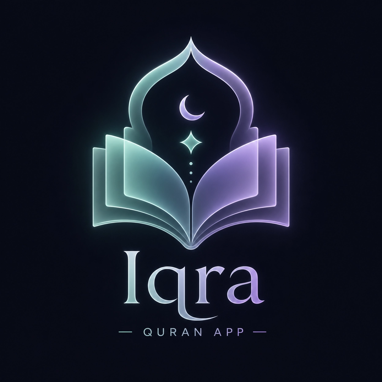 Iqra app logo — A daily ayah, every morning